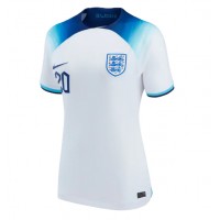Camiseta Inglaterra Phil Foden #20 Primera Equipación Replica Mundial 2022 para mujer mangas cortas